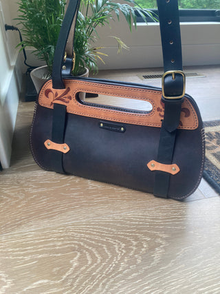 Shoulder/Handbag w/tooling