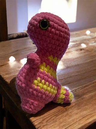 CROCHET T REX BUBBLES