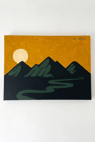 The Snake Mountains Painting