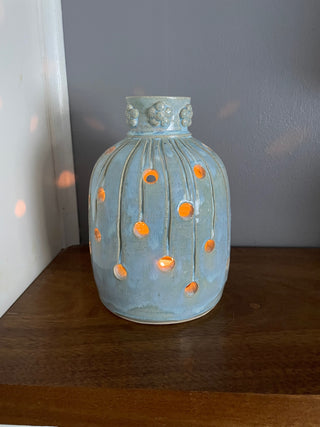 Light Blue Luminary/Lantern