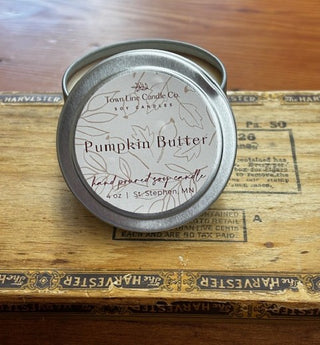 Travel Candle Tin-Pumpkin Butter