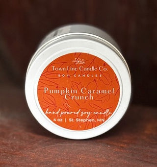 Travel Candle Tin-Pumpkin Caramel Crunch