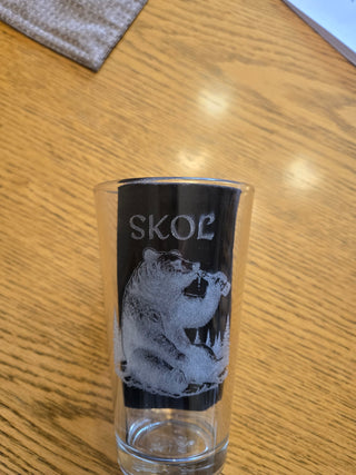 Glass, Bear SKOL