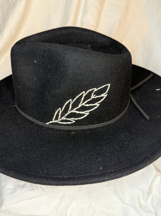 White Feather Fedora