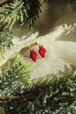 Red Lightbulb Mini Dangles