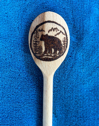 Bear in the Woods Spoon