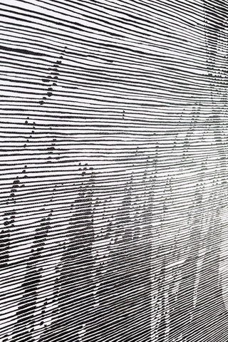 Cow With Single Line Painting