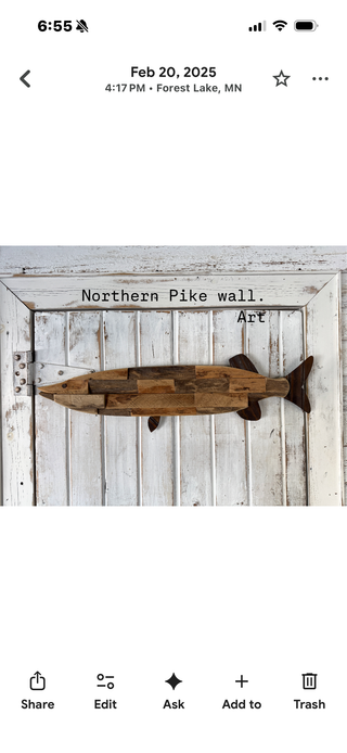 Northern Pike (mosaic)