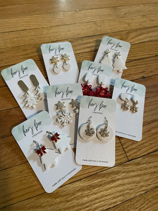 Holiday earrings