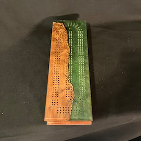 Cribbage Board Set Apple/Green