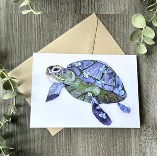 Turtle 2 Nature Art Card