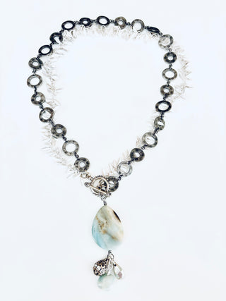 Black Gold Amazonite Necklace