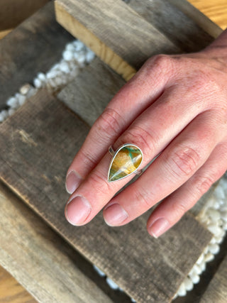 Opalized Wood Ring