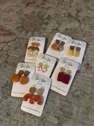 Fall color earrings