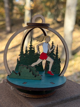 Runner Globe