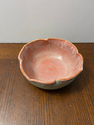Mint Speckle Petal Bowl
