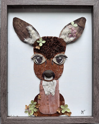Original Nature Art Deer "Dilly"