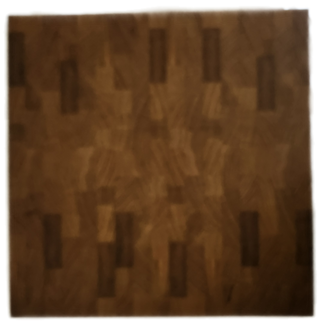 Square Cutting Board - White Oak End Grain