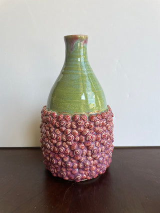 Floral Wrapped Bud Vase