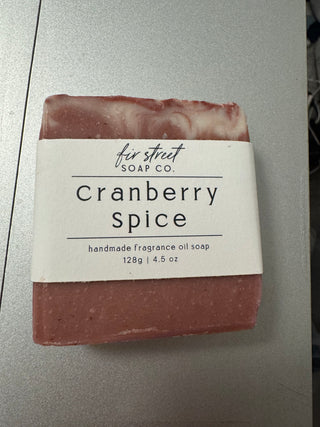 Holiday Soap - Cranberry Spice Soap