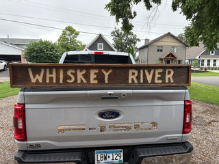Whiskey River signage