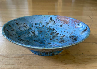 Blue dish