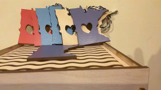 MN Heart Ornament