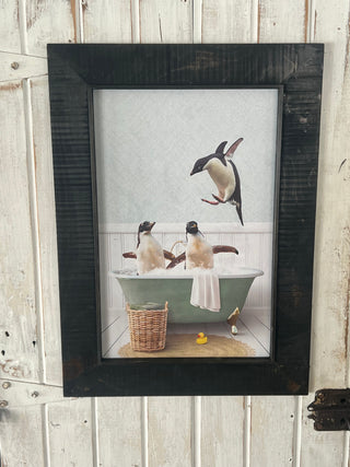 penguins print /frame. (XXL)