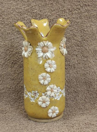 Vase w/daisies 741