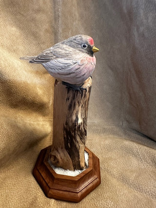 Hand Carved Redpol