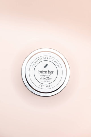 Rosewood & Leather Lotion Bar