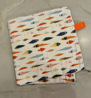 Fishing Lures Snuggle Blanket