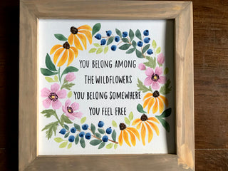 Among the Flowers
