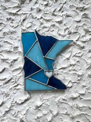 Stained Glass Minnesota - State Flag