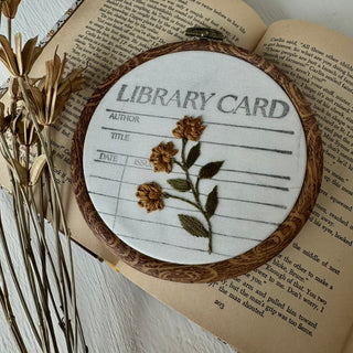 Large Library Card Hoop