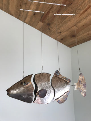 Trigger Fish Mobile Sculpture