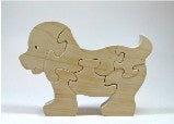 Handmade Wooden Puzzle - Puppy