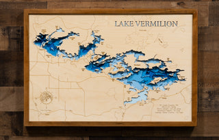 3d Lake Map - Lake Vermilion XXL