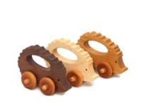 Wooden Toy Car - Hedgehog