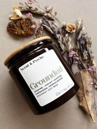 Grounded 12oz Wood Wick Candle