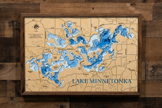Lake Minnetonka 3d map