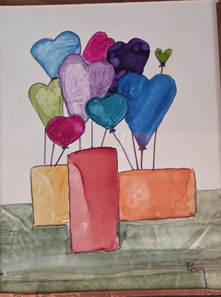 Jan 31 - Share the Love with an Alcohol Ink Painting Class