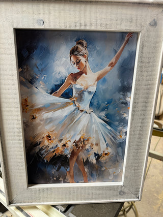 Ballerina Girl Print
