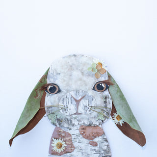 Floppy Bunny Nature Art Print
