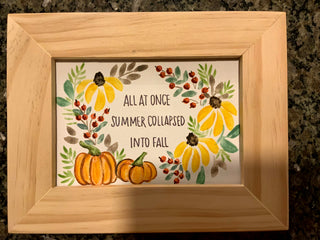 Collapsed Into Fall