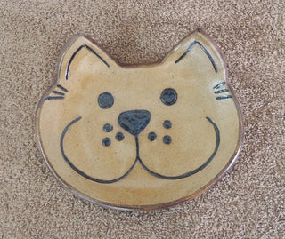 Cat face dish 713