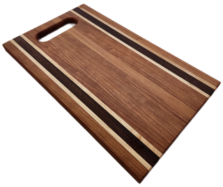 Slide - Cherry w/ walnut & maple stripes