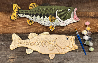 Large Mouth Bass DIY Painting Kit