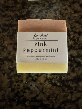 Holiday Soap - Pink Peppermint