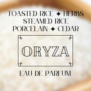 "Oryza" eau de parfum